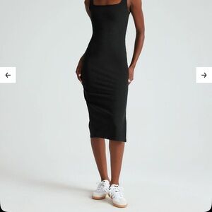 Beyond yoga Black Sleeveless Dress